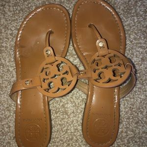 Tory Burch Logo Sandals